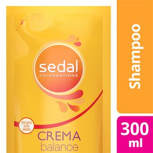 Shampoo Sedal S.O.S crema balance doy pack 300 ml