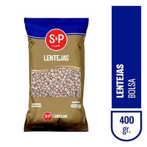 Lentejas S&P bolsa 400 gr