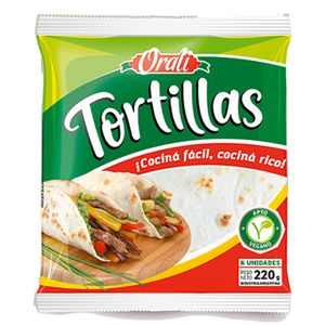 Tortilla de trigo Orali x 6 unidades