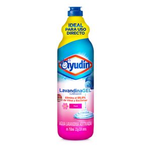 Lavandina Ayudin en gel floral 750 cc